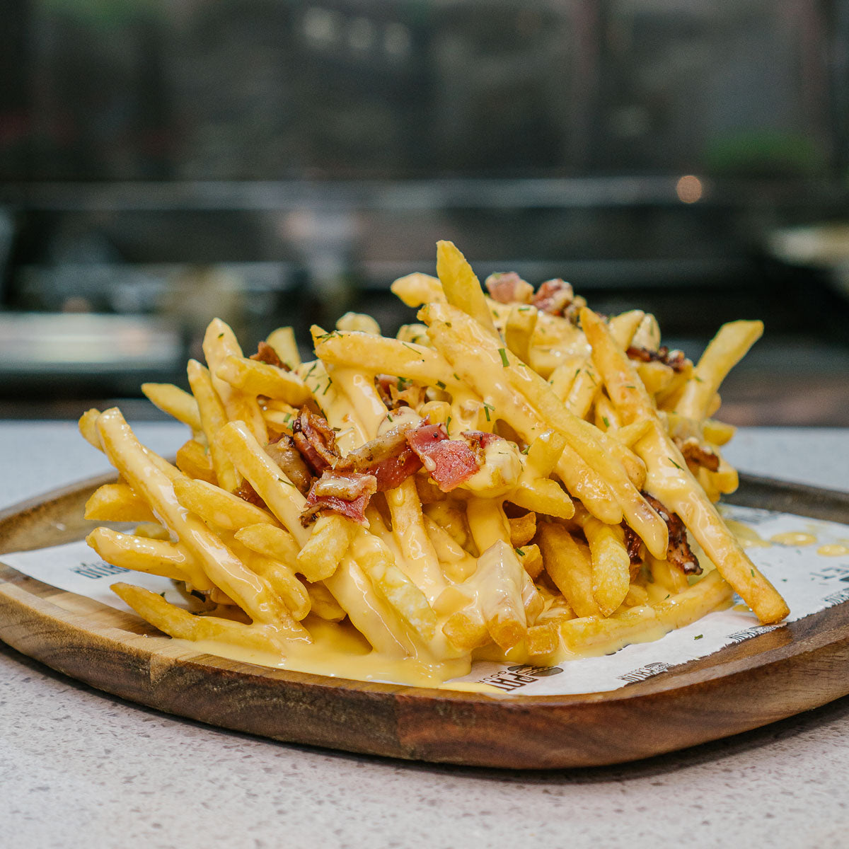 PAPAS CHEDDAR TOCINO