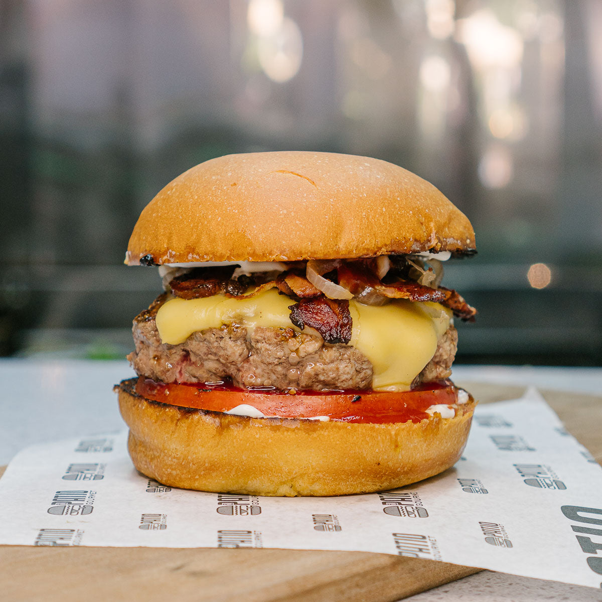 Burger Full Pouns